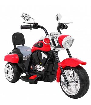 Moto Chopper style 6v de niño, 2-4 años, roja INDA574-RA-TR1501